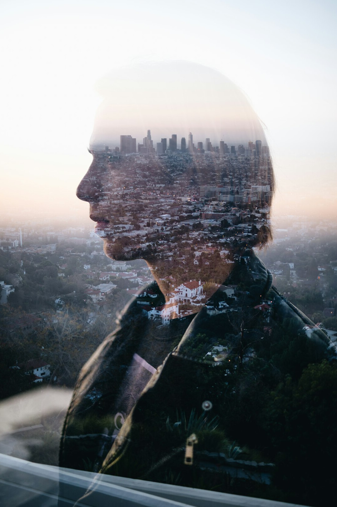 person reflecting on emotions